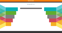 Desktop Screenshot of biospeak.com